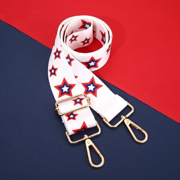 Versatile USA Purse Strap - Adjustable American Flag Design for Every Occasion - Picture 4 of 6